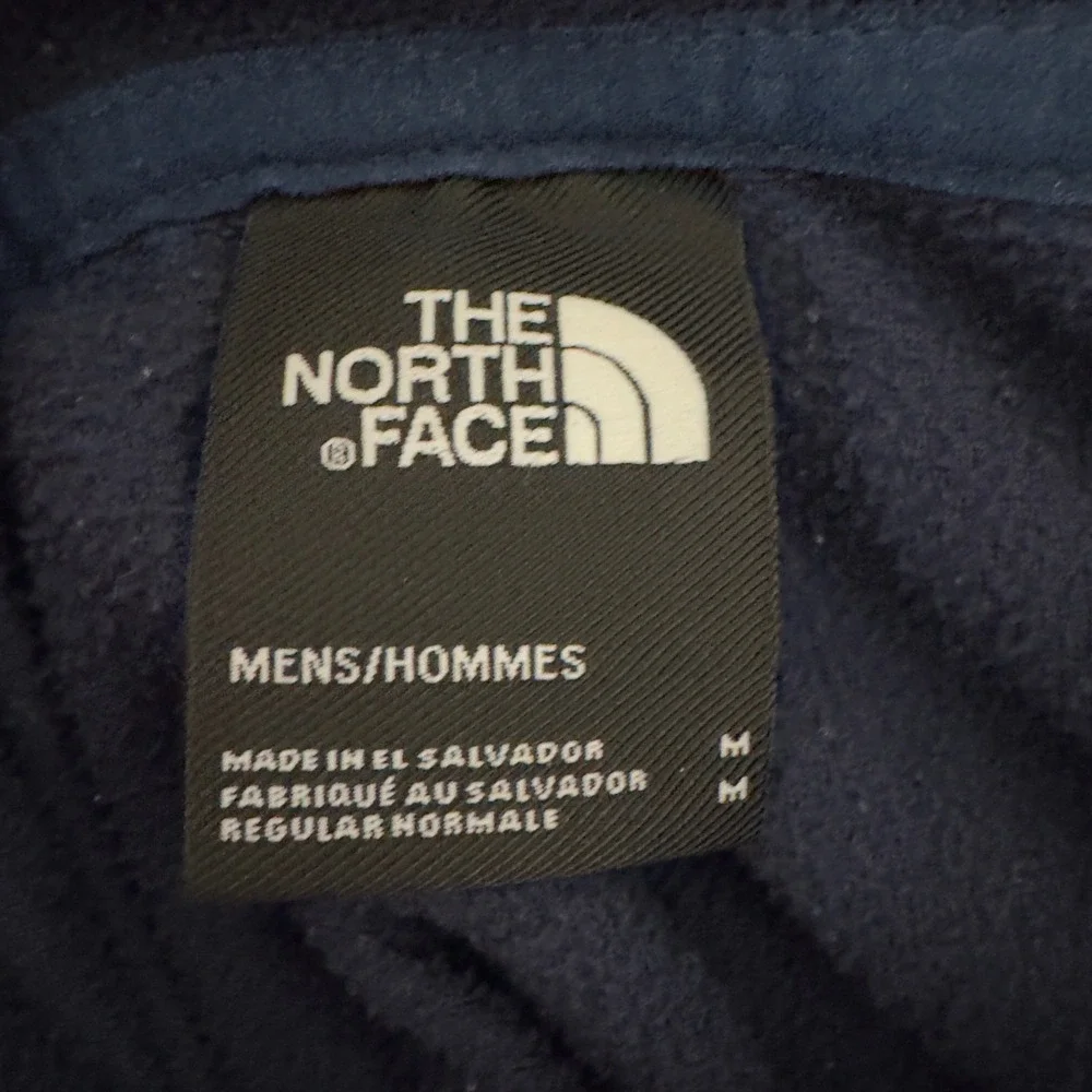 3181 | The North Face TKA Glacier 1/4 Zip Fleece Pullover Blue Mens M